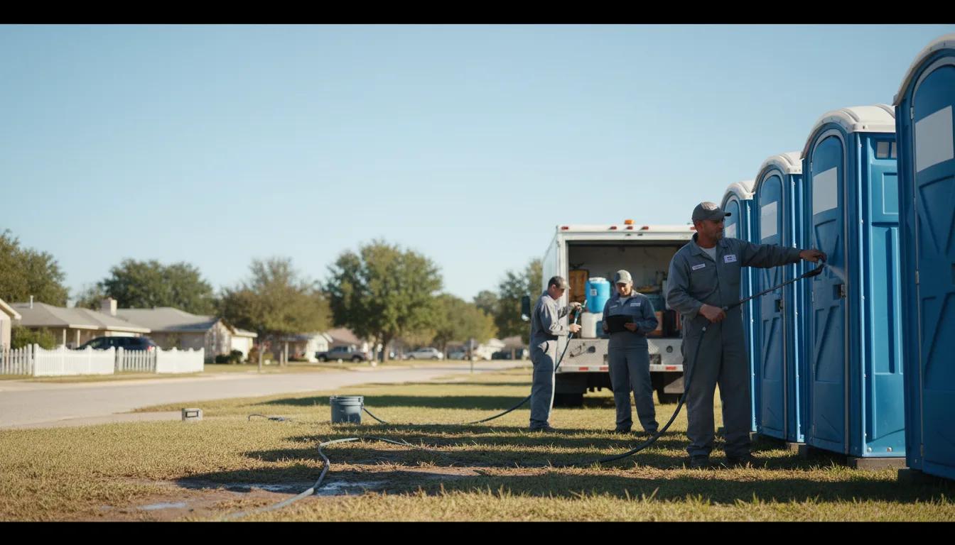 Long-Term Portable Toilet Rental in Orland Park, IL near me